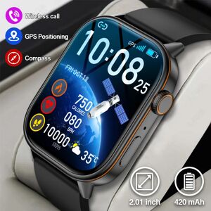 2025 GPS positionnement montre intelligente léger à la mode sport boussole en plein air adultes hommes femmes SmartWatch santé SOS personnes âgées