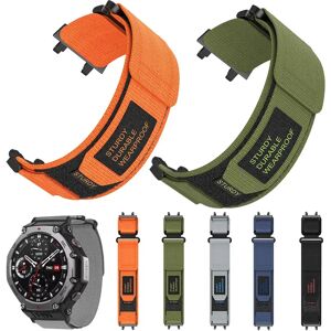 Aucun Bracelet en nylon pour Huami Amazfit T-Rex 3, bracelet de montre pour Amazfit Trex3 Smartwatch, boucle extérieure, bracelet de sport, bracelet avec outil