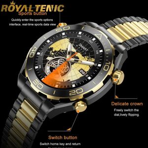 Royaltenic Z91 Pro Max Smartwatch homme montre de luxe 1.52 pouces Bluetooth appel extérieur Sport Smartwatch IP68 étanche
