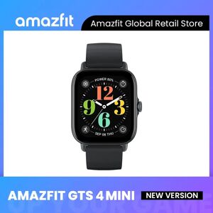 Amazfit-GTS 4 Mini New Smartwatch, 150 + modes sportifs, 1.75 en effet, écran HD AMOLD, longue autonomie de 12 jours, nouvelle version