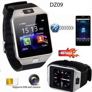 OEING DZ09 montre intelligente à écran tactile avec caméra montre-bracelet multilingue carte SIM Smartwatch pour téléphone IOS Android livraison directe