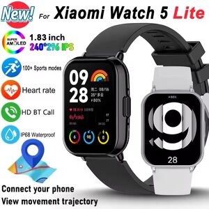 ZYKEXUAN 2025 Nouvelle version globale pour Xiaomi Watch 1.83 '' Affichage Smart Watch Men Femmes 100+ Mode Sports Détection cardiaque Bluetooth Call Smartwatch