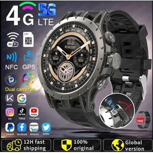 BAOAIQI 5G complet Netcom Android 9.0 4G montre intelligente 466*466 Amoled 1.43 ''écran d'affichage GPS WIFI HD appel vidéo 5MP caméra Smartwatch homme