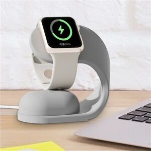 CAOWTAN Support de chargeur de montre en Silicone, pour Apple Watch Ultra 10 9 8 7 6 SE 5 4 3 2, Station de charge, support de station d'accueil 49mm 45 44 42mm 41 40 38mm
