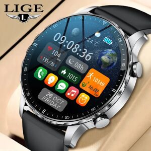 LIGE nouveau pour HUAWEI Sports de plein air montre intelligente hommes 1.85 HD écran fréquence cardiaque Bluetooth appel IP68 étanche affaires Smartwatch