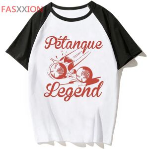 Aucun Petanque t-shirt homme streetwear pour harajuku t-shirt vêtements hop t-shirt hommes haut de hanche