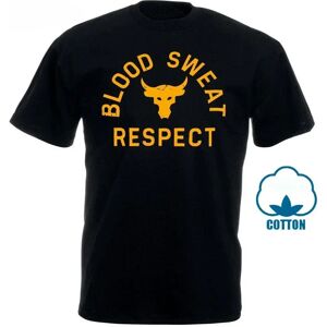 Aucun Décontracté hommes projet Rock sang sueur Respect graphique t-shirt homme haut tendance Hombre été t-shirt Roupas Masculinas surdimensionné unisexe
