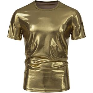 yeqedu T-shirt à Manches Courtes pour Homme, Style Hip Hop, Col Rond, localité, Argenté, Rouge, Vert, Punk, Streetwear, Surface Kendny, Été, 4105