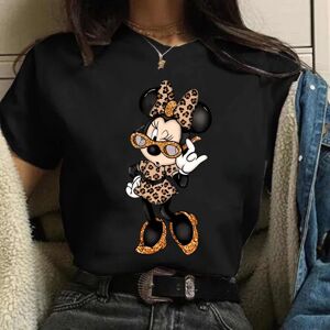 Mode y2k Minnie Mouse Disney T-shirt vêtements pour femmes à manches courtes hauts Minnie