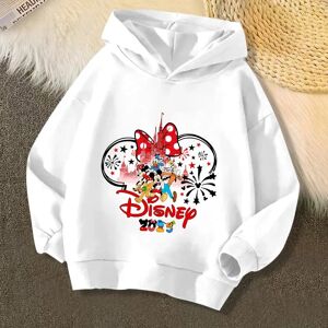 Mode Disneyland voyage vacances vêtements Caricature sweat à capuche enfants haut dessins animés