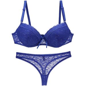 DAINAFANG Ensemble de soutien-gorge Sexy en dentelle, Lingerie Push Up, 34/75 36/80 38/85 40/90 42/95 BCDE Cup, blanc, rose, bleu, kaki, vert, Violet, sous-vêtements, 2024