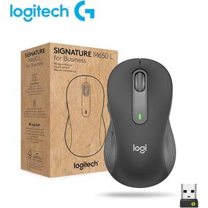 Souris sans fil Bluetooth Logitech M650L originale, clics silencieux pour PC/Mac/multi-appareils/ordinateur portable de bureau Chromebook