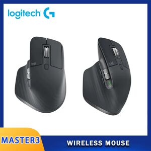 Souris sans fil Logitech MX Master 3S / MX Master 3 8000 DPI molette de défilement à changement automatique souris Bluetooth sans fil souris de bureau