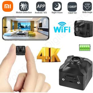 MIJIA Xiaomi X5 1080P caméra sans fil Mini WiFi IP/AP moniteur à distance batterie Rechargeable détection de mouvement caméscopes portables maison
