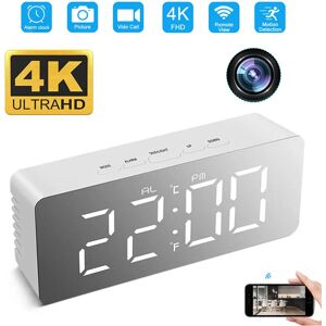 occkic Mini caméra Wifi avec double réveil, surveillance de la température HD 1080P, vidéosurveillance de sécurité domestique, moniteur pour bébé, caméscopes