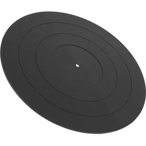 Aucun Tapis de plateau tournant en vinyle et Silicone, antidérapant, antistatique, disque Audio Dj, liège, caoutchouc, acrylique, couverture