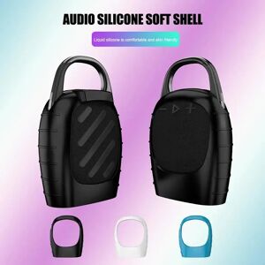 ALLOYSEED Housse en Silicone souple pour haut-parleur JBL Clip 5, anti-poussière, Portable, Bluetooth, étui de protection pour haut-parleur, accessoires