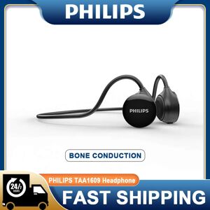 Original Philips TAA1609 casque à Conduction osseuse sans fil Bluetooth écouteurs HiFi stéréo musique sport extérieur HD micro casque