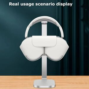 木艺坊(餐具) Chargeur sans fil 15W pour AirPods Max/Pro 3 en 1, support de casque en aluminium, support de casque Ps5, affichage de Station de casque