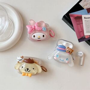 MINISO Sanrio 3D cannelle mélodie AirPods Pro étui de protection Apple 1/2/3 génération sans fil