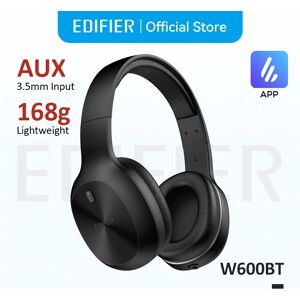 EDIFIER W600BT casque Bluetooth sans fil Bluetooth 5.1 jusqu'à 30 heures de temps de lecture pilotes 40mm casque mains libres double connexion