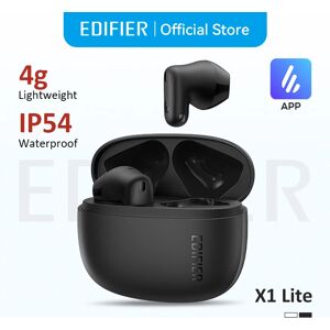Edifier X1 Lite True Wireless écouteurs Bluetooth 5.4 écouteur sans fil casque léger IP54 28 heures de lecture