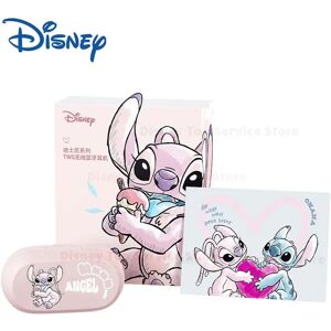 Disney Stitch Angel Mini sans fil Bluetooth 5.3 écouteurs D29 HiFi stéréo HD appel casque dans