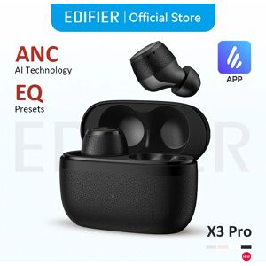 Edifier-Écouteurs Bluetooth sans fil True Pro, suppression active du bruit, connexion multipoint VAllemands, écouteurs légers IP54