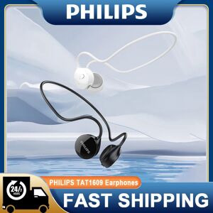 Philips Écouteurs sans fil Bluetooth 5.3, casque micro HD, musique stéréo HiFi, téléphone de sauna à conduction Sophia, sports de plein air, TAA1609, nouveau