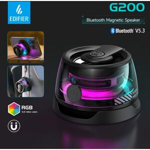 Edifier magnétique portable Bluetooth Haut - parleur Hecate g200 Mini barre de son Bluetooth 5.3 RGB éclairage support de téléphone true Wireless