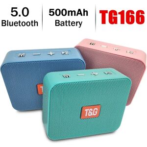 T&G T & G TG166 haut-parleur Bluetooth Portable colonne de basse sans fil Boombox BT USB TF AUX Play haut-parleur extérieur pour tablette de téléphone intelligent