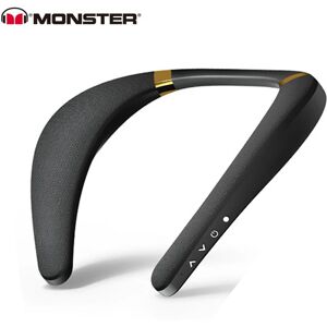 Monster Cable Boomerang-Haut-parleur Surround Bluetooth, Sans Fil, Étanche, avec Piler