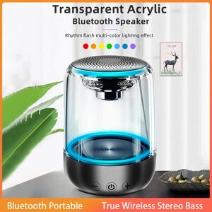 Xiaomi – haut-parleur Bluetooth Youpin, vrai haut-parleur stéréo sans fil, Portable, son riche, basses, boîte de son lumineuse LED colorée, livraison directe