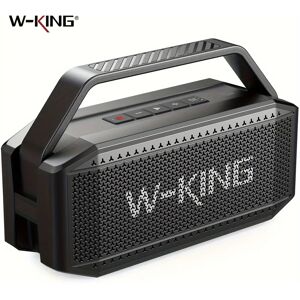 W-KING 100W Pico 60W RMS Haut-parleur Bluetooth à basses profondes, haut-parleurs Bluetooth