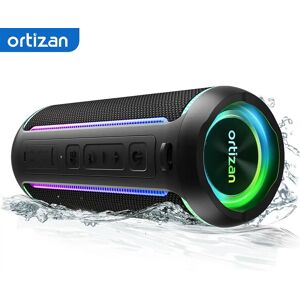Ortizan X30 haut-parleurs Bluetooth portables basse Boost 40W puissant haut-parleur étanche sans fil