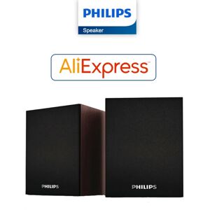 Philips SPA20 haut-parleurs Bluetooth intérieur Portable haut-parleur sans fil lecteur de musique avec Microphone HiFi stéréo son caisson de basses