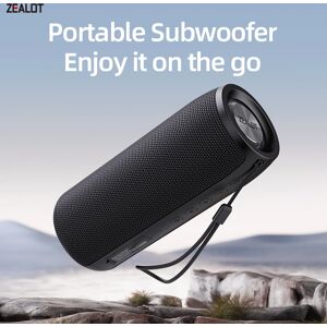ZEALOT-S51 haut-parleur Bluetooth Portable haut-parleurs sans fil basse caisson de basses boîte de son étanche Support TF, TWS, clé USB