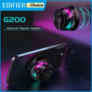 Edifier haut-parleur Bluetooth Portable HECATE G200 RGB éclairage haut-parleur magnétique BT5.3 Mini boîte de son 7 heures de lecture support pour téléphone