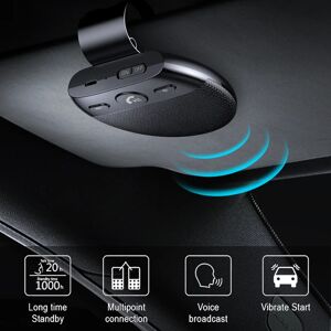 Aucun Véhicule sans fil voiture BT 5.0 haut-parleurs mains libres voiture Kit mains libres Bluetooth