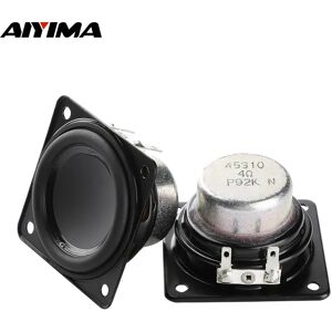 AIYIMA 2 pièces 1.75 pouces haut-parleur Audio gamme complète 48MM 4 Ohm 15W haut-parleur stéréo HiFi en néodyme pour haut-parleurs Bluetooth JBL BOSE