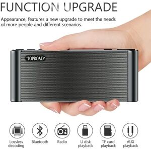 YOUTOPCOOL Haut-parleur Bluetooth haut-parleurs portables Usb avec canon Radio Fm sabre en acier russe
