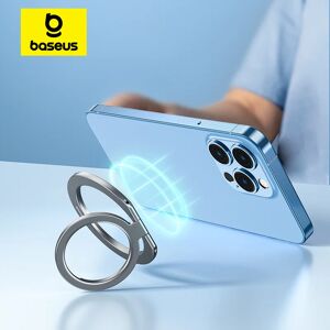 Baseus 360 ° Anneau de support de téléphone magnétique pour béquille, poignée magnétique pour