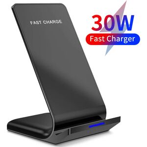 Aucun Support de chargeur sans fil Qi 30W, Station de charge rapide, support de téléphone pour iPhone Pro