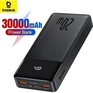 Baseus 30000mAh batterie externe chargeur Portable batterie externe Pack de charge rapide Powerbank pour POCO Xiaomi mi appauvrbank