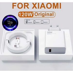Aucun Chargeur Ultra rapide ue 6A 120W, pour Xiaomi 11 12 13 14 Ultra Redmi Note 10 11 12 13 POCO F5 X5 Pro Type C, câble de chargement USB Turbo