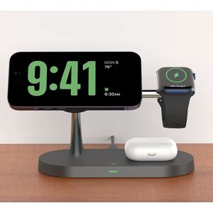 Aucun Support de chargeur sans fil magnétique 3 en 1, pour iPhone 12 13 14 15, Station de charge rapide pour Apple Watch 9 8 7 6 5 Airpods 2 3 Pro
