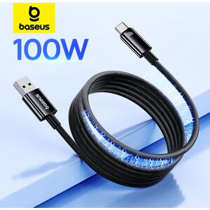 Baseus USB Type C câble magnétique pour Huawei Xiaomi Samsung Super Charge 100W Charge rapide USB C chargeur câble de données cordon