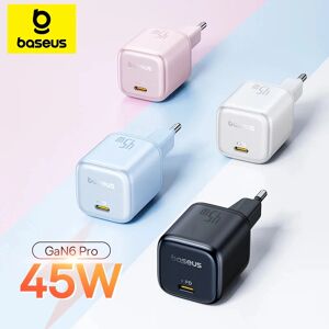 Baseus Picogo 45W chargeur USB PD QC 3.0 chargeur rapide chargeur rapide pour iPhone 16 15 14 Pro