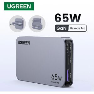 UGREEN 65W GaN chargeur Charge rapide 4.0 3.0 USB C chargeur pour iPhone 17 16 15 Pro PD 3.0 chargeur rapide pour Macbook ordinateur portable tablette