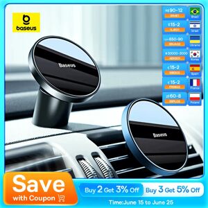 Baseus Support de téléphone magnétique pour voiture évent universel pour iPhone Smartphone Support